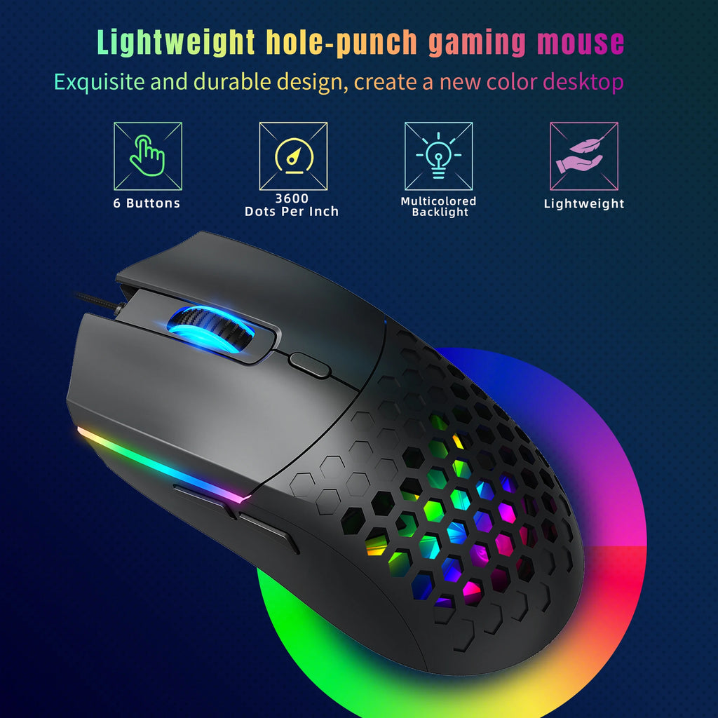 SwiftGrip Elite Pro Gaming Mouse
