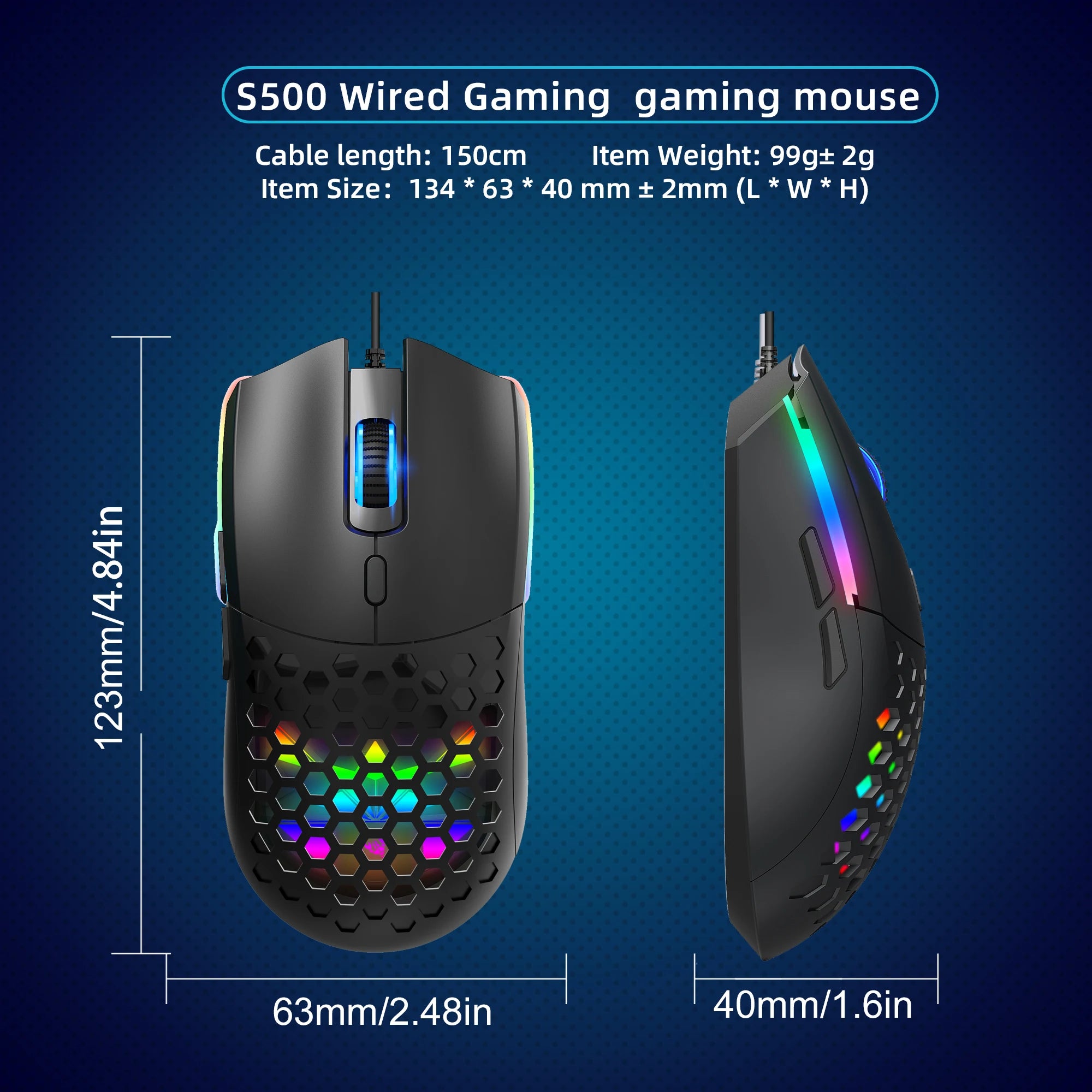 SwiftGrip Elite Pro Gaming Mouse