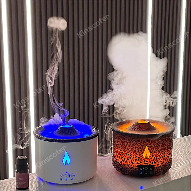 Volcanic Smoke Ring Diffuser