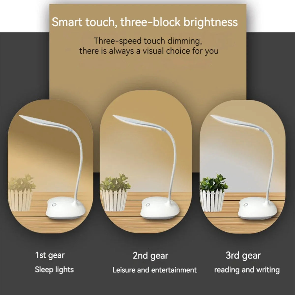 FlexGlow USB Desk Lamp